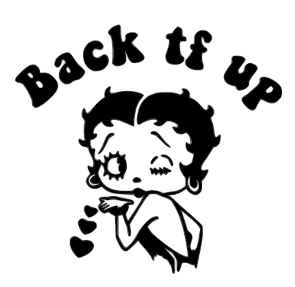 Betty Boop Sticker