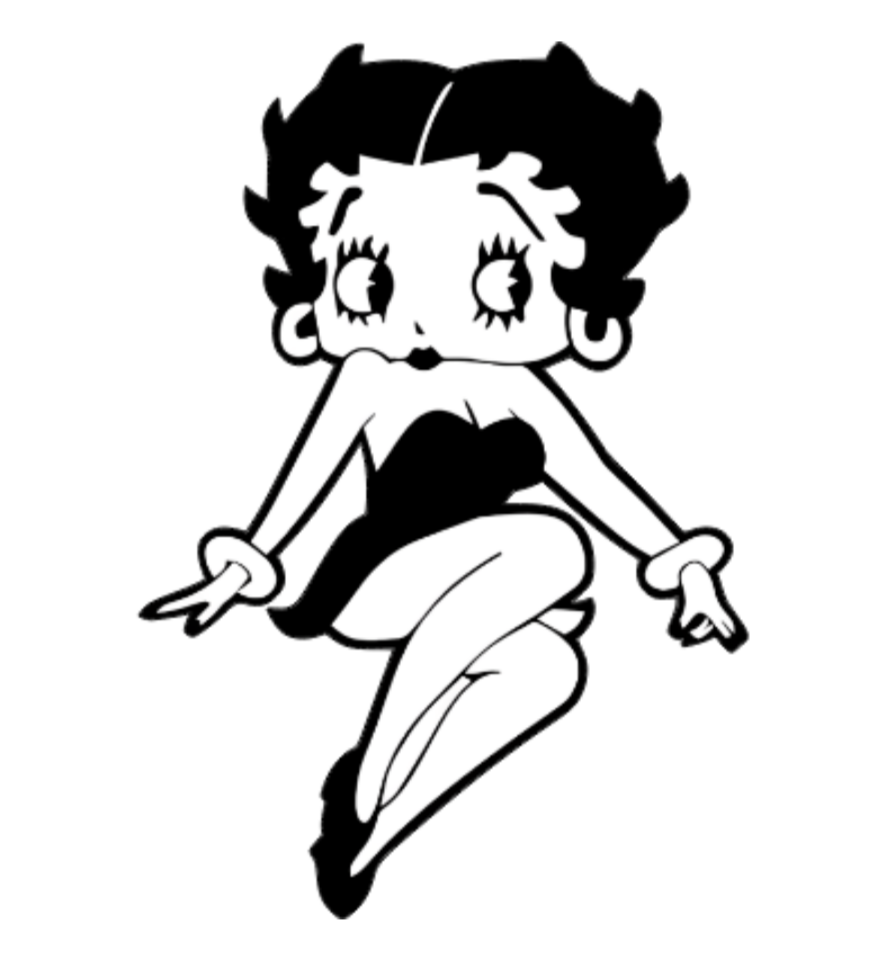 Betty Boop Sticker