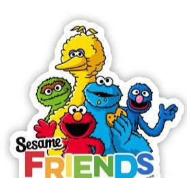 Sesame Street Friends Sticker