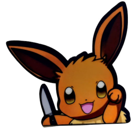 Pokemon Eevee Sticker