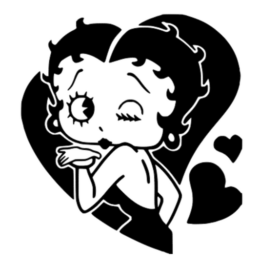 Betty Boop Sticker