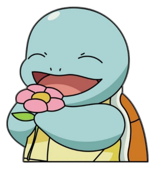 Pokemon Squirtle Sticker