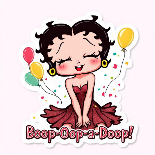 Betty Boop Sticker